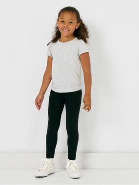 Little Sleepies Black Leggings, Size 18-24 Months